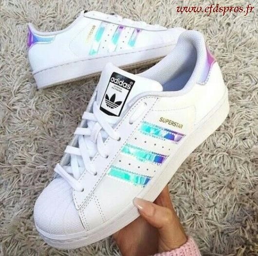 superstar croco blanche
