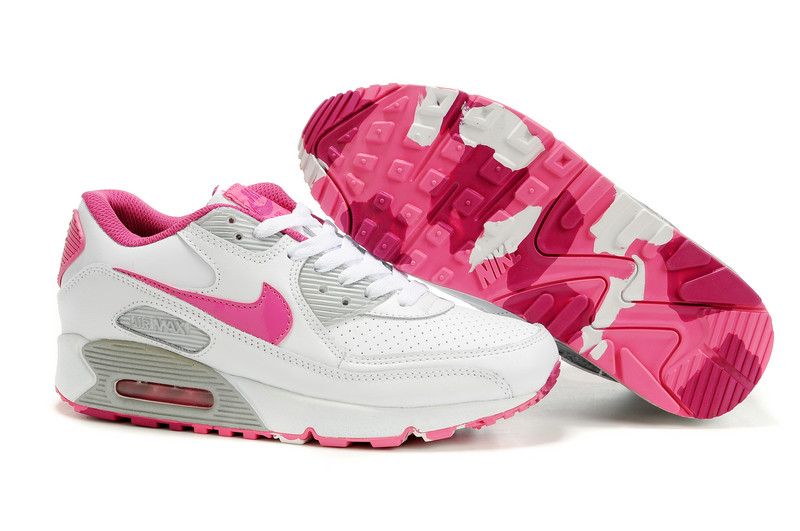 nike air max blanche et rose