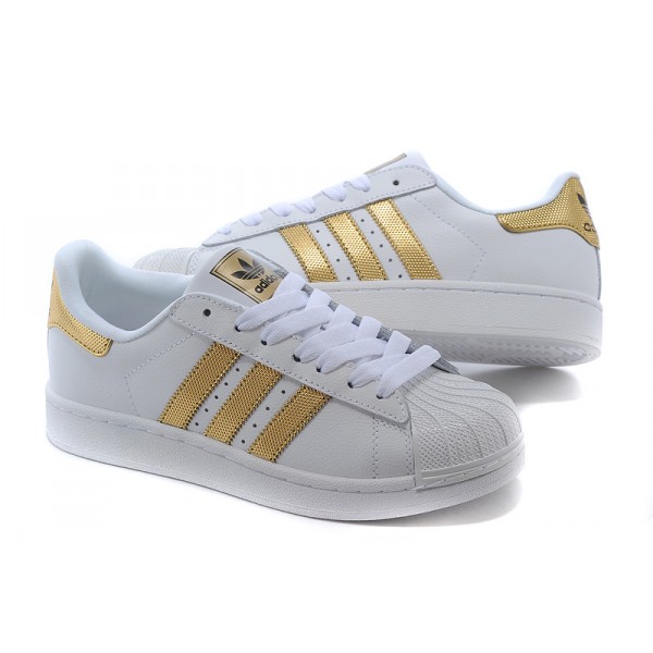 basket adidas doré