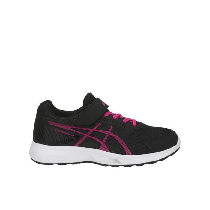 basket asics fille marron