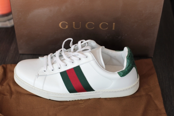 gucci basket blanche