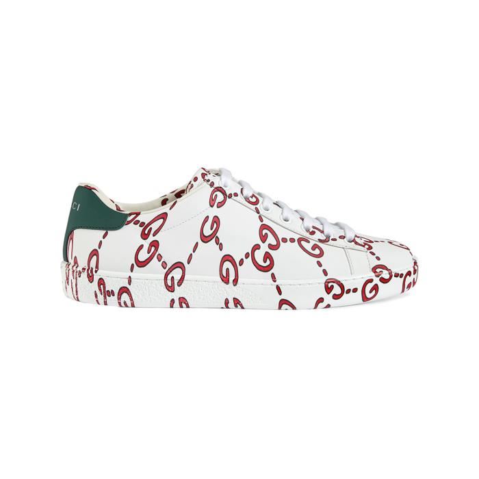 gucci basket blanche