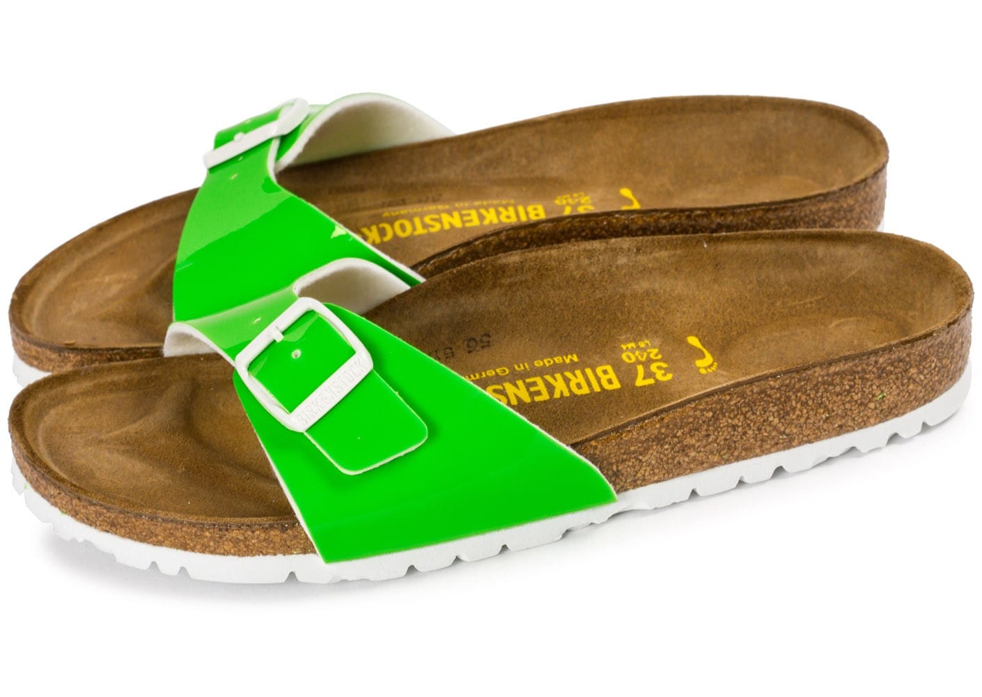 birkenstock vert fluo