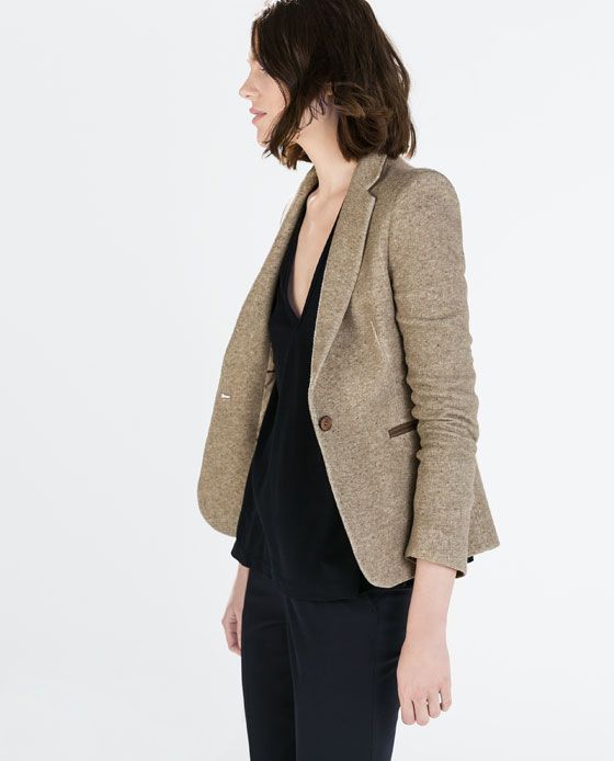 blazer femme beige zara Pas Cher Collections soldes blazer femme beige