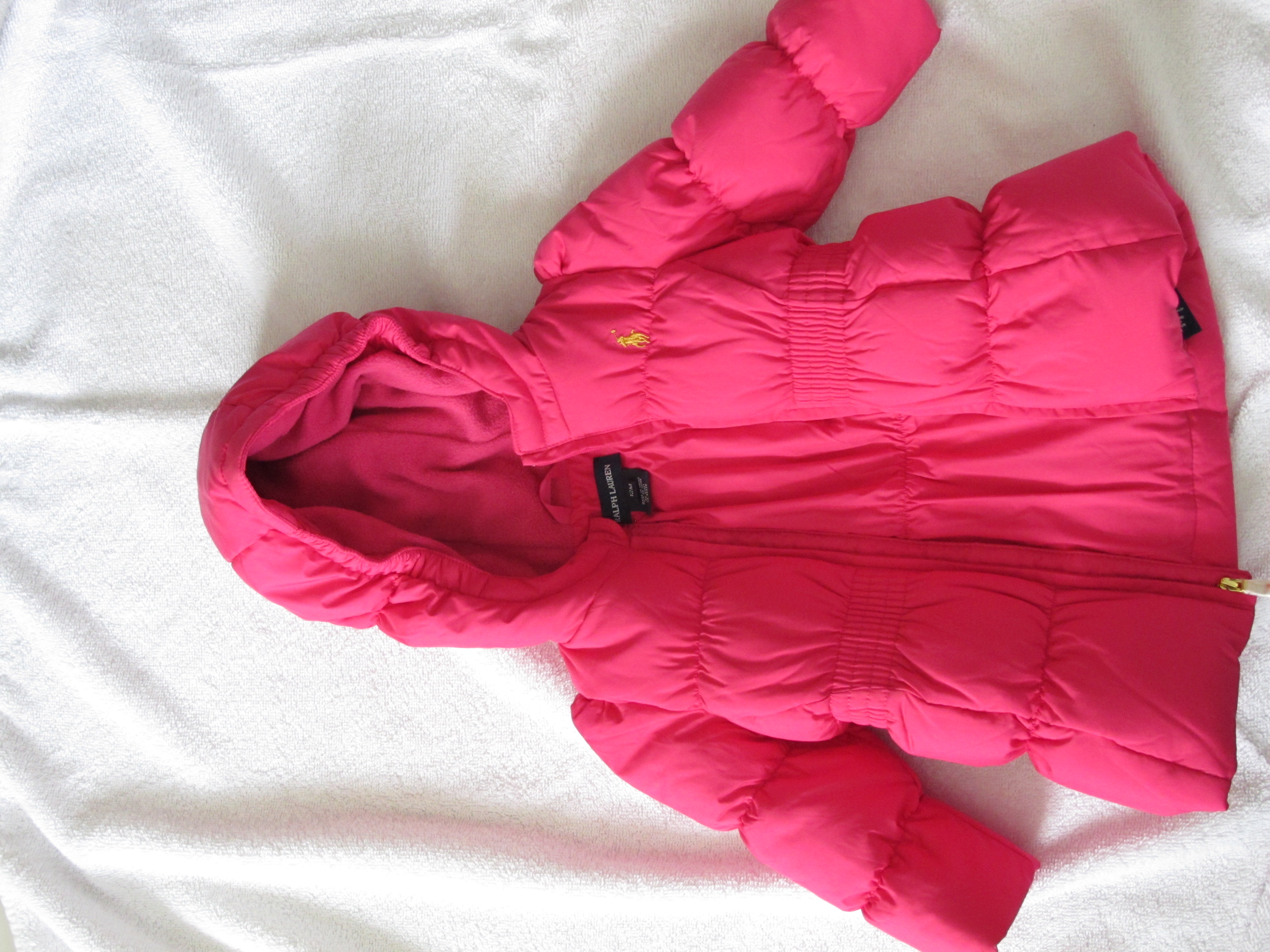 doudoune rose ralph lauren