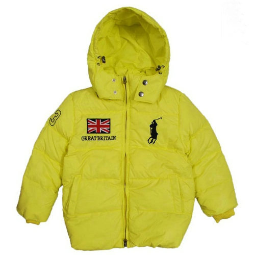 doudoune ralph lauren jaune